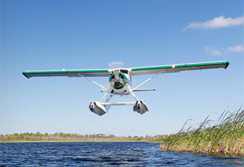 Beaver Floatplane in Flight